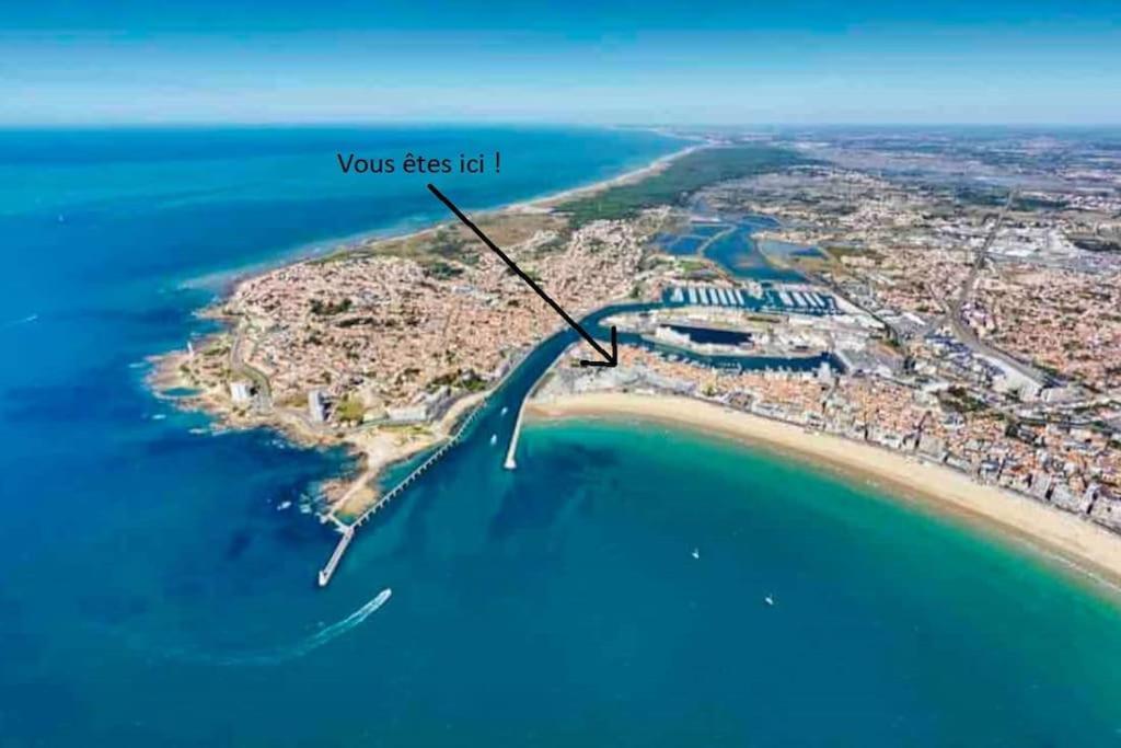 Le Sunny Duplex Hypercentre La Plage A 2 Pas ! Ле-Сабль-д’Олон Экстерьер фото
